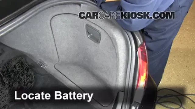 2007 BMW 750Li 4.8L V8 Batterie Changement